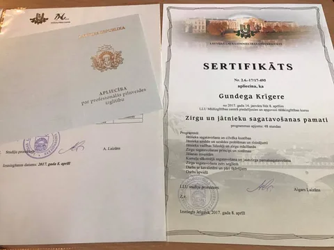Sportistes pabeidz profesionālās pilnveides programmu! — 1. attēls